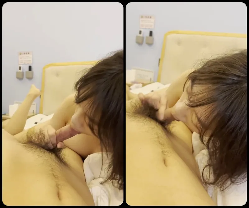 Nhân tình ngoan liếm láp cò bự của anh